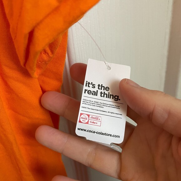 NWT Fanta graphic tee shirt tshirt top orange - Picture 5 of 6